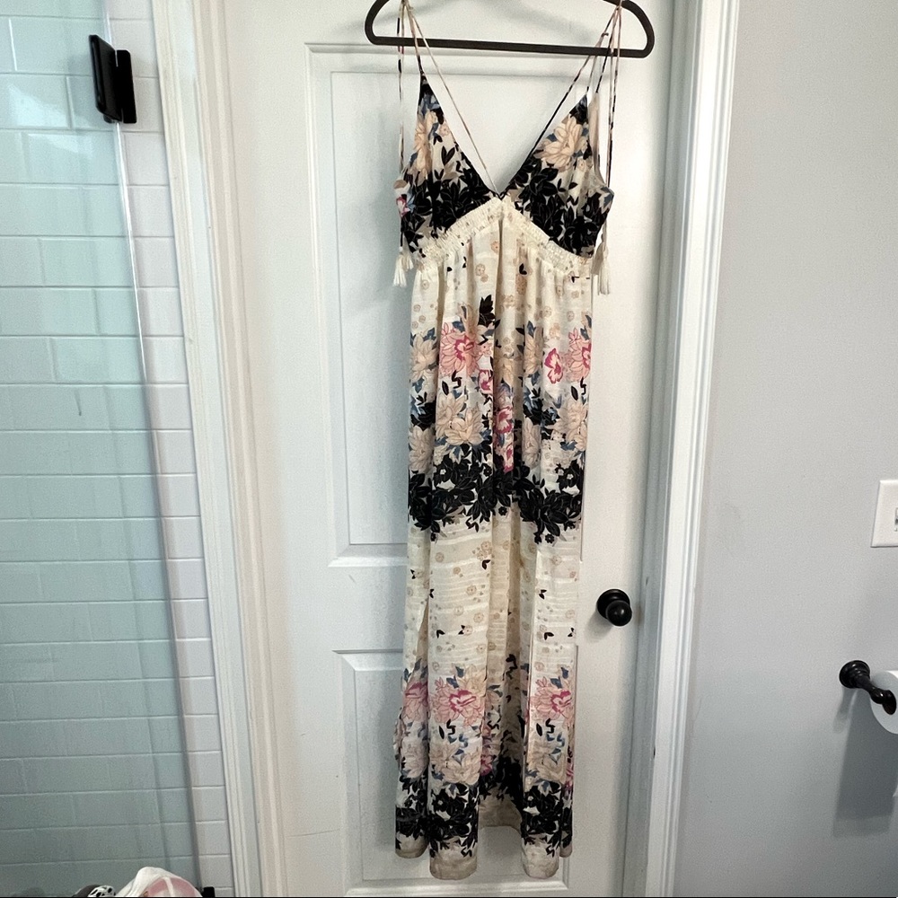 Floral boho maxi